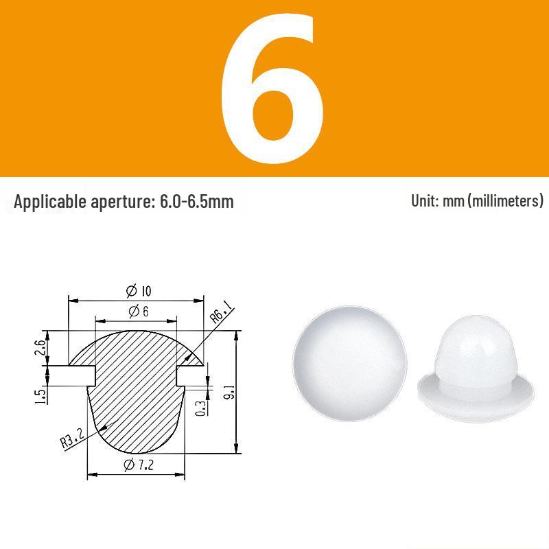 High-Temp Resistant Silicone Rubber Stopper with Card Slot Sealing Cap