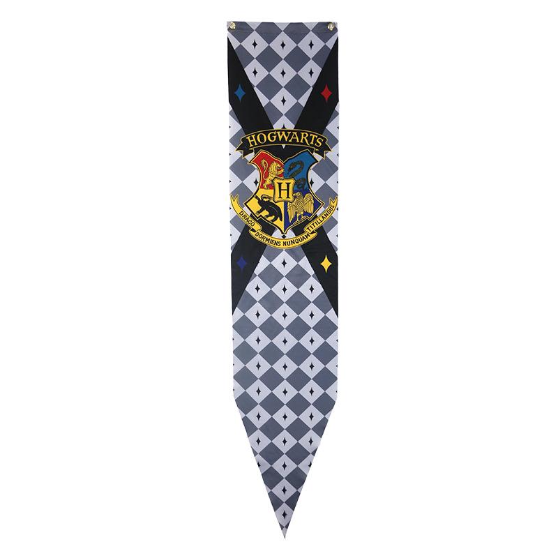 Harry Potter Unicorn Flag: Four Magical Schools Anime Decoration