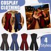 Robe Costume for Men - Long Hooded Cape for Cosplay, Halloween and Theme Parties