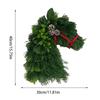 Horsehead Wreath Realistic Holiday Garland Handmade Christmas Horsehead Wreath For Porch Bedroom Dining Kitchen Living Room