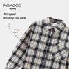 MOMOCO Boys' Fashion Plaid Winter Shirt