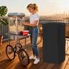 Popcorn Cart Cover Heavy Duty 420D Dustproof Windproof Machine Guard Cart Covers Popcorn Maker Protector For Outdoor Sun Snow