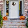 Dekoracja ścienna na Halloween Żelazny Znak Artystyczny z Blachy do Domu Kawiarni