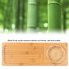 Rectangular Shape Kung Fu Tea Table Wooden Material Tea Serving Tray Portable Tea Table  Office Use