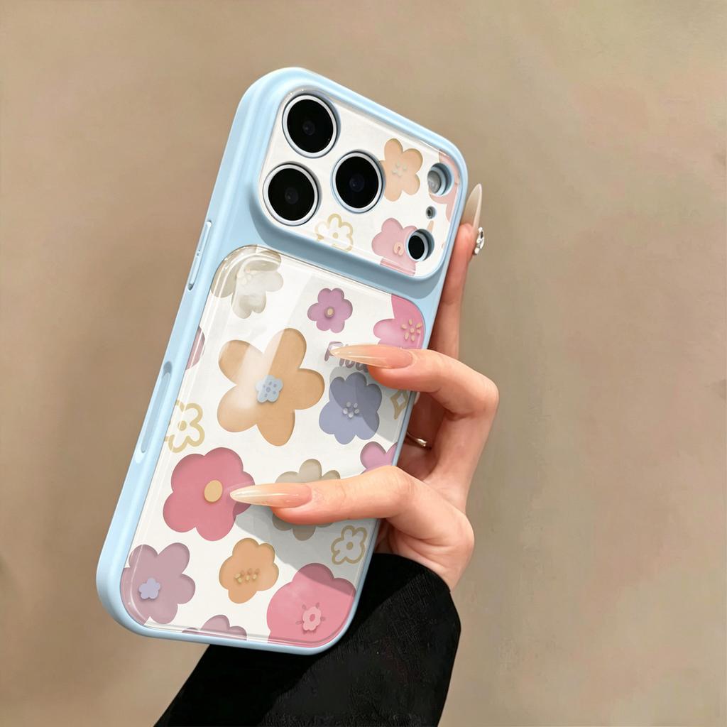 Colored Flowers for iPhone17ProMax Phone Case 16/15Plus Niche Apple 14Pro Creative 13