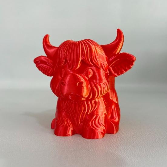 Trailer Hitch Cover Highland Cow Design Scratch Resistant Plastic Ball Cap Small Trailer Hitch Cover Funny Truck Accessory