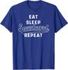 Eat. Sleep. Snowboard. Repeat For Fans Snowboard Unisex T-Shirt