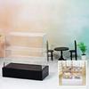 1/12 1/6 Dollhouse Miniature Food Cake Shop Cabinet Furniture Decoration