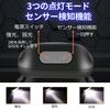 LED Headlamp with Rotating Lightweight Sensor Detection Constant Current IPX5 High Handy Work Light for Disaster and Power Outages 90-Degree Head,