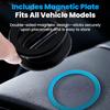 Portable Magnetic Mobile Phone Holder Car-mounted Mobile Phone Holder Foldable Magnetic Suction Type 360° Rotating Holder