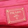 Used PRADA NYLON JACQUARD Tote Bag BR4634 Nylon leather Pink Used Women