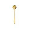 Gold Rose Stainless Steel Stirring Spoons (10-Pack)