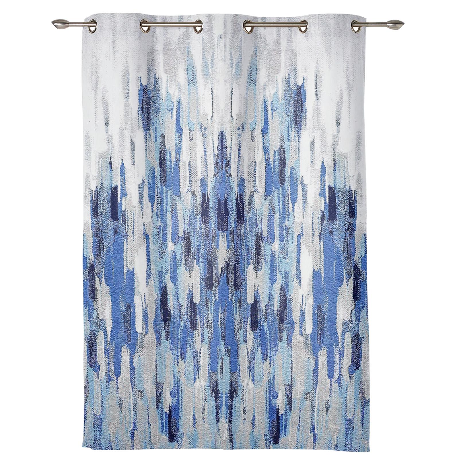 Современные оконные шторы для гостиной — фото 17