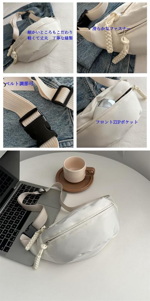 Songhe and Lightweight Unisex Compact Crossbody Canvas Large Capacity Lightweight Shoulder Waist Pouch for Travel Men's Women's Bag, Bag, (Red)