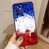 France Flag Case For Samsung Galaxy A33 A53 A13 A54 A34 A14 A56 A36 A16 A06 A12 A32 A52 A35 A17 A15 A55