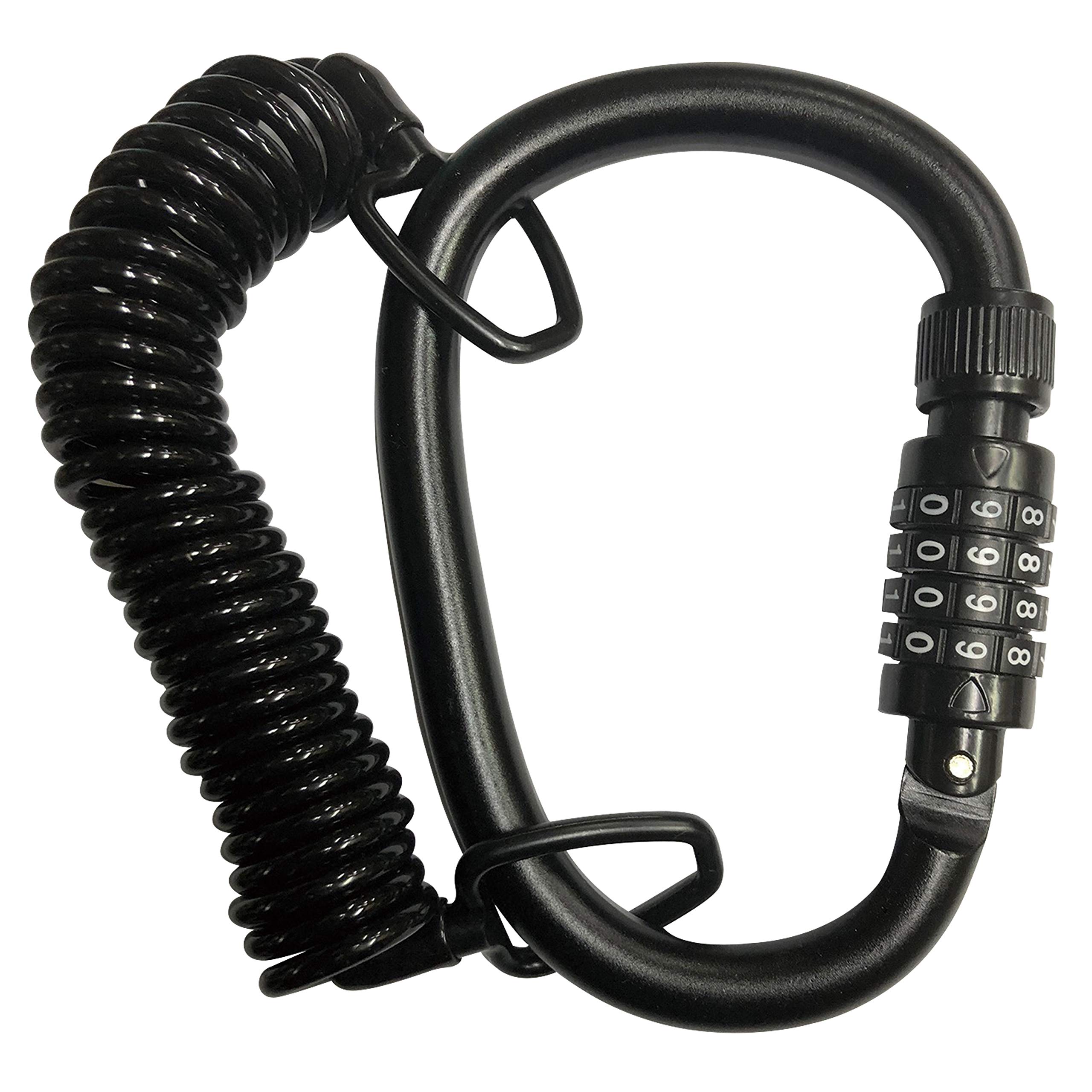 Large Carabiner Lock BK J&C (Jay & C) JC-073CB чёрный