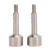2pcs RC Rear Wheel Axle Cups for WLTOYS 124008 124010 Remote Control Car Metal Wheel Stub Axle Shaft