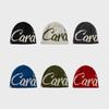American Street Letter Jacquard Double-sided Knitted Hat Men's and Women's Hip-hop Ear Protection Warm Pullover Hat Autumn and Winter Cold Hat Tide