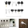 12Pcs Heavy Equipment Construction Ignition Key Set Machinery Key for Machines Universal Engine Start Switch Key