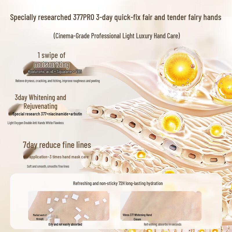 Vitas Whitening & Hydrating Hand Cream 290g
