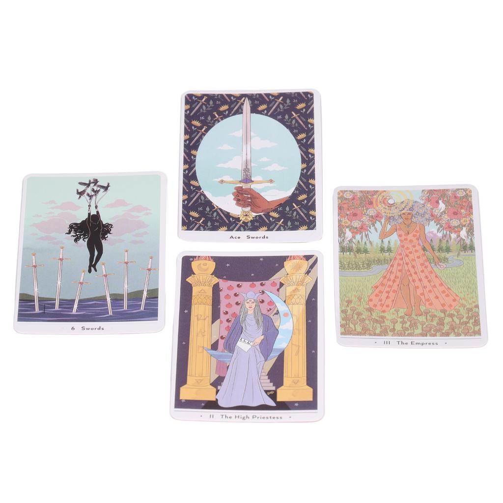 78 Stück Wahres Herz Intuitives Tarot Klassisches Einzelcoaching Selbstentwicklung Tarotkarten Deck