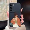For Realme C71 C73 C75 C75x Phone Case Fashion Cartoon Sweet Girl Soft Silicone Anti Scratch Protective Bumper Back Cover Fundas