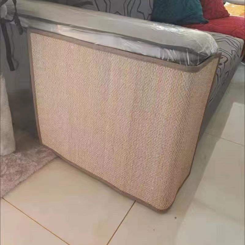 2 Types Fixed Nails Or Adhesive Tape Cat Scratcher Couch Protector Sisal Pad Toys Sofa Mat Cover Kitten Scratch Board Scraper