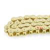 Gold Racing Chain for Off-road Motorcycles, ATVs, and Buggies - 420 Chain