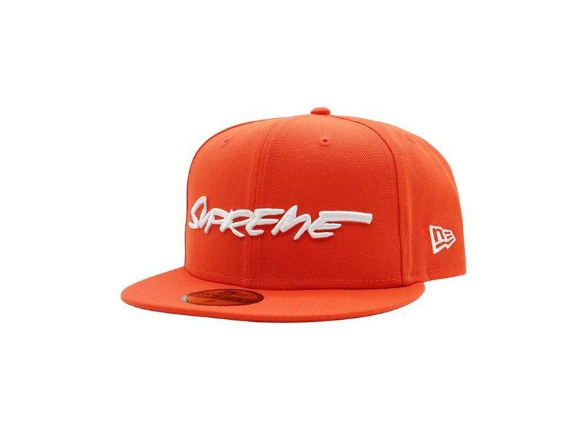 Supreme Futura New Era Оранжевый 7 3/8