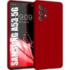 Coque pour Samsung Galaxy A53 5G - BOOLING - Protection Housse Souple - Rouge