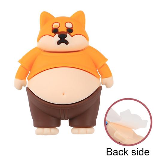 2 Stück Kollisionsschutz-Aufkleber für Autos und Häuser Weiches Silikon-Pufferwerkzeug für Türen, Wände, Ecken, Polster, Stöße und Geräusche Niedliche quetschbare Puppe