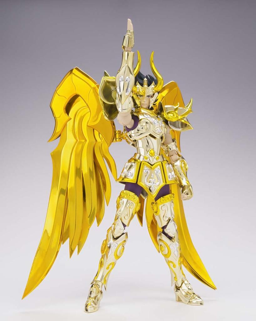 TAMASHII NATIONS Saint Seiya Myth Cloth EX Saint Seiya Capricorn Shura 180mm ABS PVC Diecast Painted Movable Figure (God Cloth) Approx. & &