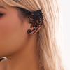 Stud Earrings, Design Personality Elf Profile Ear Hanging, Retro Halloween Gothic Piercing Earrings