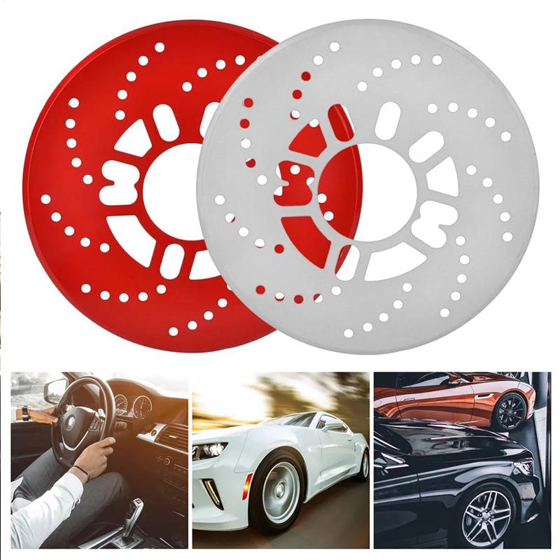 2Pcs Car Racing Tire Wheel Brake Disc Brake Decorative For Bmw F47 F25 F97 F26 F15 F85 F16 F86 M3 M4 M5 X3 X4 X5 X6 X2 X7