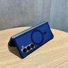 Capa de Telefone Transparente Fosca Magnética para MagSafe para Samsung Z Fold 6 5 4 Fold6 Galaxy Fold5 Fold4 5G Capa Dura à Prova de Choque