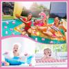 50 Pcs Pink Rubber Pig Bath Toys Bulk, Mini Squeaky Piggy Floats for Baby Shower Halloween Christmas Party Birthday Gift