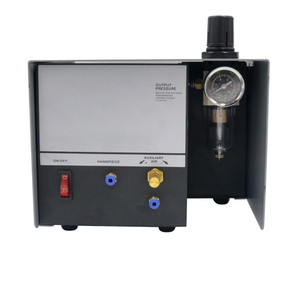 Jewelry Pneumatic Engraving Machine 1400 RPM Adjustable Speed 60Hz 80W Graver Engraving Tool Handpiece for Crafts