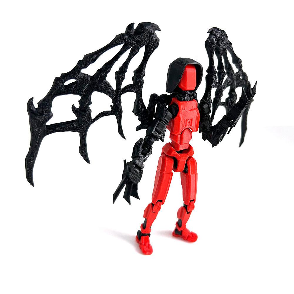 3D Printed Mannequin Dummy 13 Bloody Warrior Series Toys Action Figures Multi-Jointed Movable Shapeshift Robot Ornaments Gifts