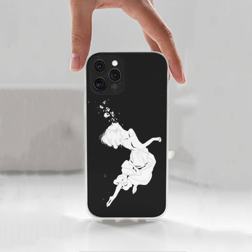 Art Sexy Body Woman Case For iPhone 15,11,12,13,16,14,17,Pro,Max,Plus,SE,Mini,X,XS,XR, Transparent Soft Silicone