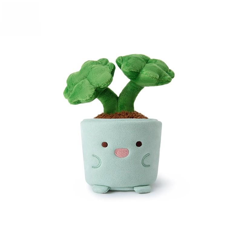 Aloe Mushroom Tulip Begonia Plant Pottery Design Plush Toy For Room Decor