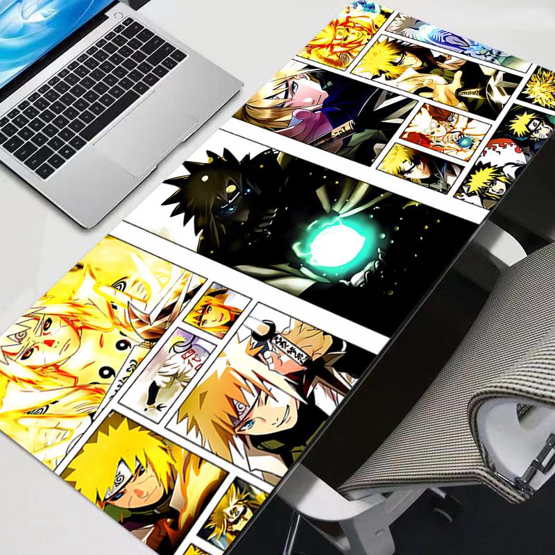 Mouse Pad Naruto Durable Anime Larger XXL x Speed Mini Pc Computer Keyboard Desk Mat Gaming Accessories Mousepad