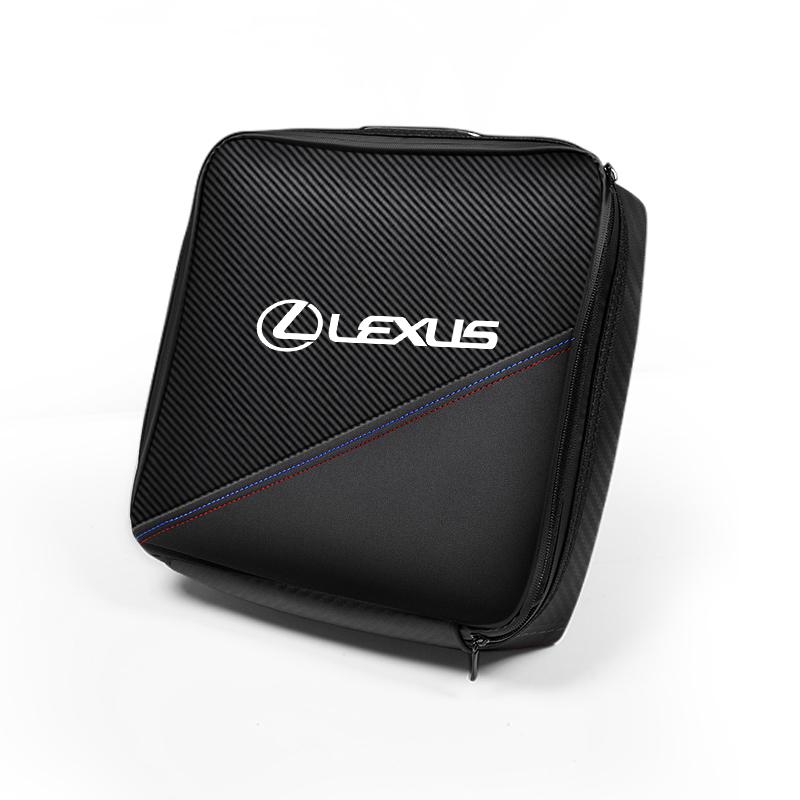 Car Charging Gun Storage Bag Auto Trunk Organizer Handbag For Lexus ES RX NX LS UX LM LX GX LC RZ IS CT GS RC HS SC TX LBX IS300