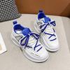 Sports Shoes Women's 2024 Spring and Summer New Trend Thick Soled Anti-Slip Wear-resisting Breathable Comfortable Sneakers