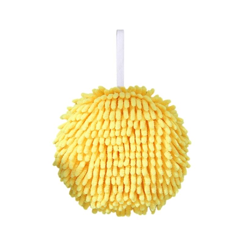 

Soft Hand Towel Microfiber Handball for Bathroom and Kitchen Quick Drying Strong Absorbent Designing Multiple Color светло-желтого