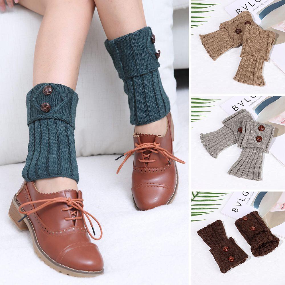 New Winter Women Girls Boot Warmers Leg Warmers Socks Boot Socks Knitting