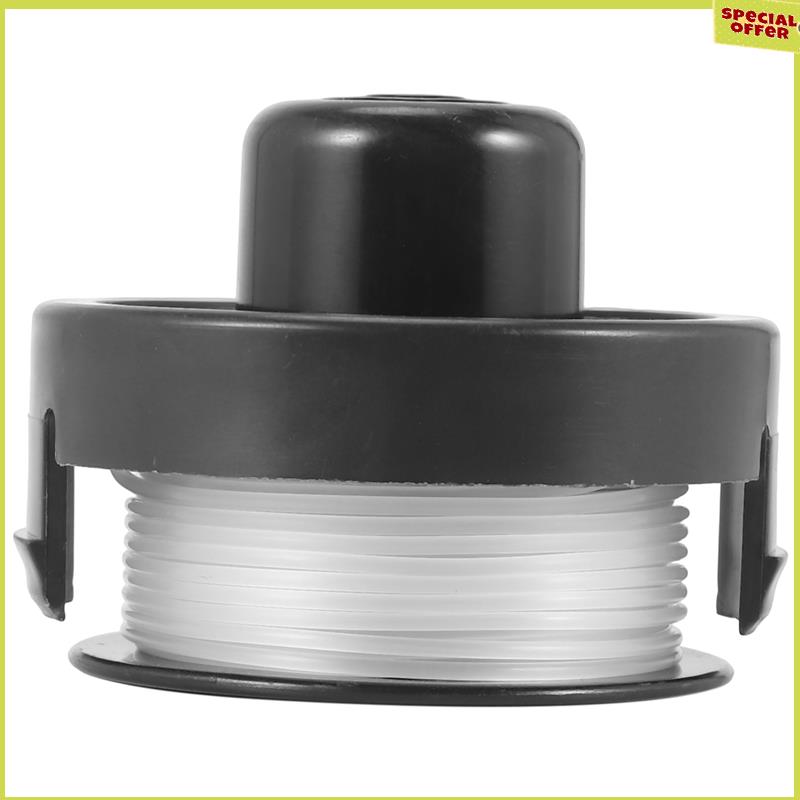 A34R RS-136 Replacement String Trimmer Spool Line For BLACK+DECKER ST4000 ST4500 (1 Spool, 1 Cap And 1 Spring)