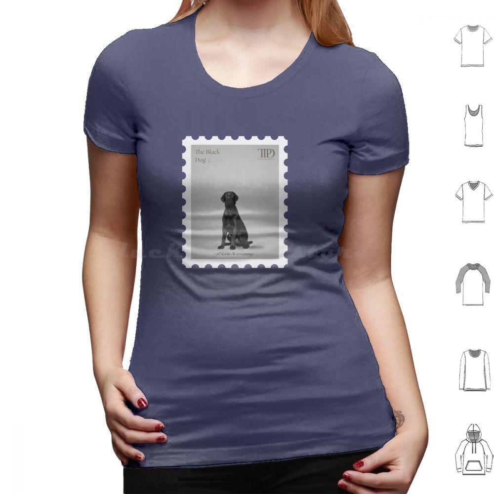 The Black Dog Ttpd Sticker T Shirt Big Size 100 Cotton The Tortured Poets Department Ttpd The Black Dog Folklore Eras Tour