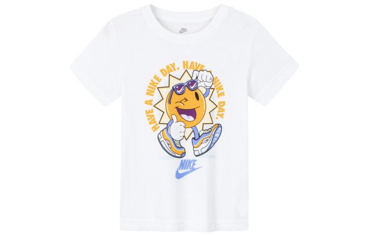 Nike T Shirt Pure White Children Aged 3 7 Years Old NY2422074PS-001 5