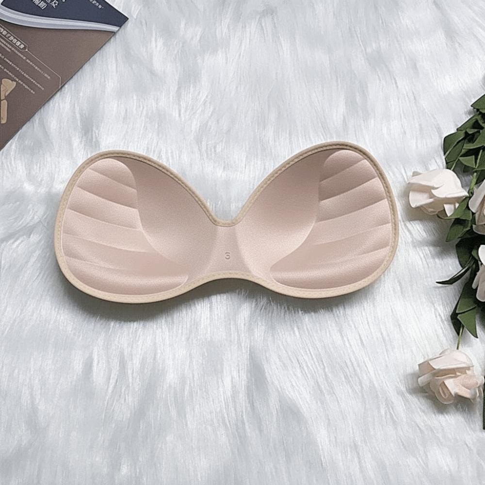 Silné push-up vycpávky do podprsenky Prodyšná houbička Polstrovaná Vysoce kvalitní Jednodílná vycpávka na hrudník Dámské