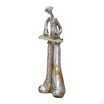 Art Musician Figurine Music Room Crafts Creative Collectible Housewarming Nightstands Office Musical